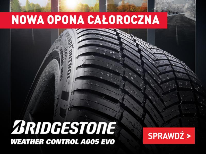 Bridgestone Weather Control A005 EVO - opona klasy...